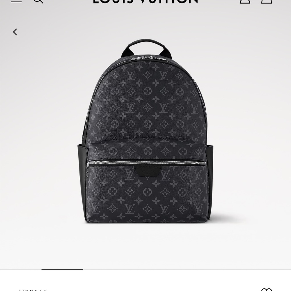 Louis Vuitton Discovery Black Monogram Backpack